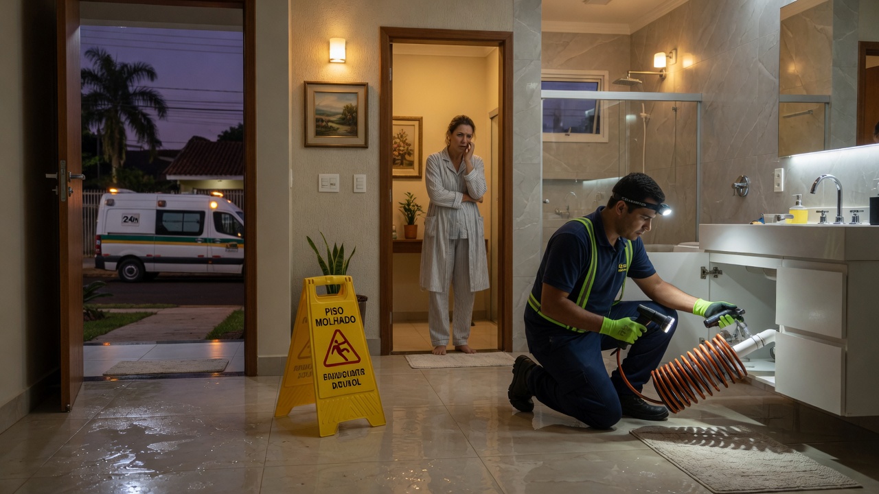 Desentupidora 24 horas quando chamar em Ribeirão Preto
