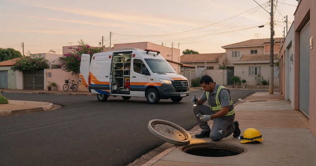 Desentupidora 24 horas Ribeirão Preto — atendimento emergencial GeralTec