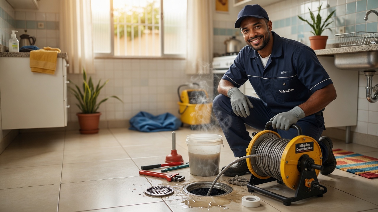 Empresa de desentupidora em Ribeirão Preto com melhor preço — atendimento GeralTec